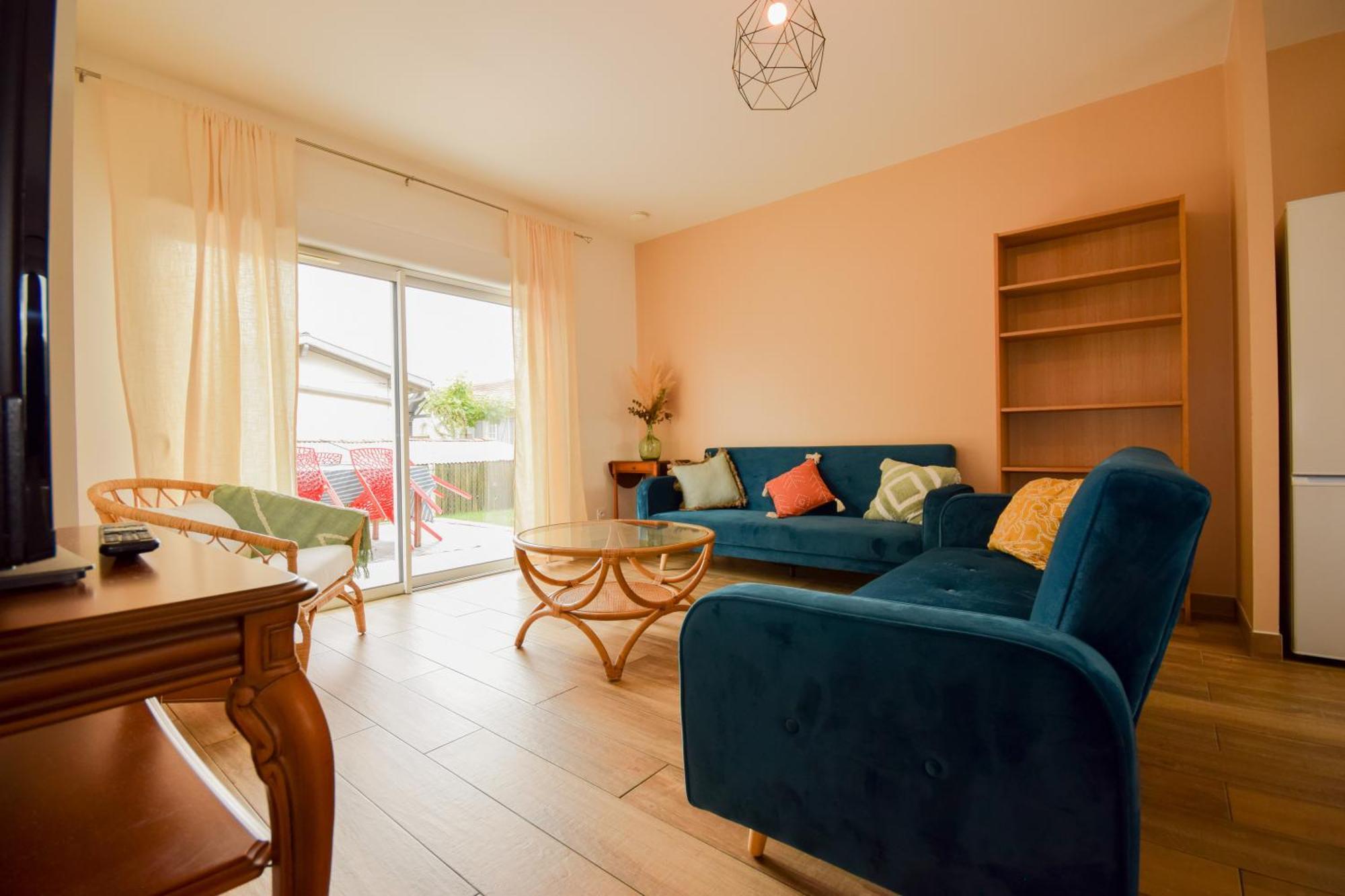 Le Cocon Bleu Apartment Parentis-en-Born Bagian luar foto